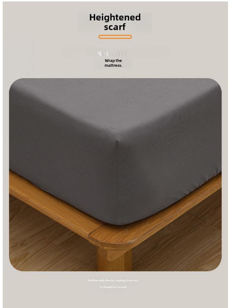 Japanese Aloe Cotton Fitted Sheet - Dustproof, Non-slip Mattress Protector