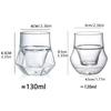 Double Wall Glass Tea Mug 120ml Espresso Coffee Mugs Reusable Coffee Cup  Drinkware
