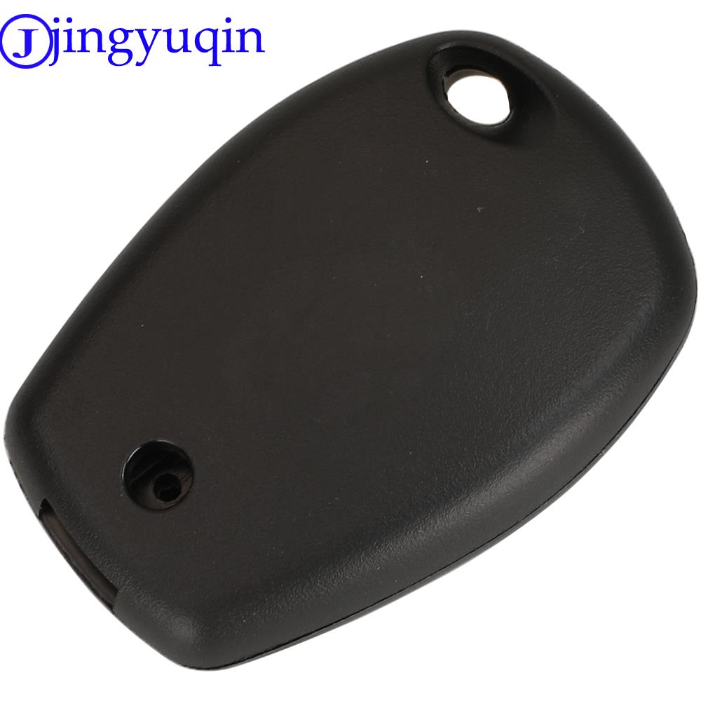 Jingyuqin 10pcs/lot 2 Buttons Car Key Shell Remote Fob Cover Case Styling For Renault Dacia Modus Clio 3 Twingo Kangoo 2
