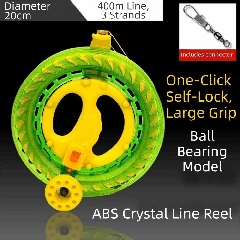 Professional Kite Reel Winder with Line Plastic Flying Tool Winder Outdoor Game