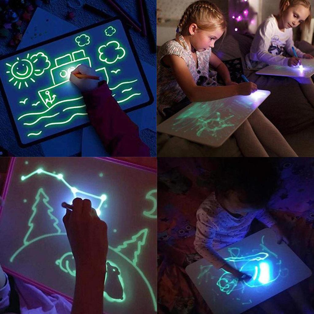 3pcs Invisible Ink Pen Highlighter Marker for Message Birthday Party