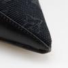 LOUIS VUITTON Heel pumps Monogram Strap sandals black canvas/leather Women Used