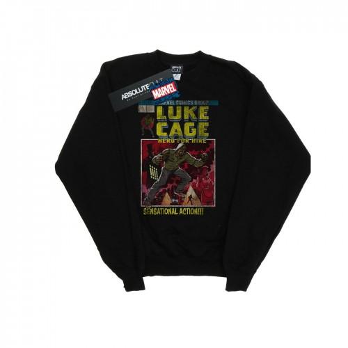 Marvel Mens Luke Cage Distressed Yourself Sweatshirt