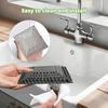 Square Shape Silicone Floor Drain Cover Mesh Sink Strainer Hair Catcher Sewer Outfall Drain Filter Easy to Use