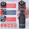 16.8V 2in1 Lithium Drill Electric Screwdriver Multifunction Power Tool Torque Brushless Motor
