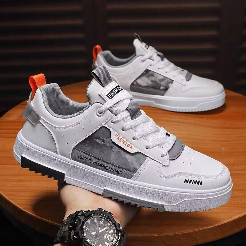 2024 Summer New Versatile Breathable Little White Shoes for Men's Trendy Casual Sports Shoes Lightweight Outdoor Running Shoes