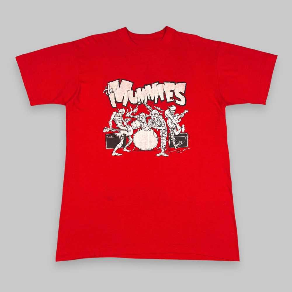Rare THE MUMMIES Album Collection Red All Size Shirt BT316