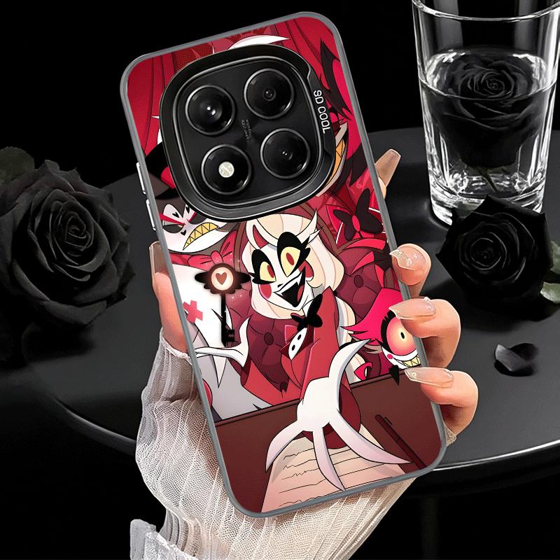 Мягкий чехол для телефона Hazbin Hotel Anime для Xiaomi Redmi Note 13 14 15 Pro Plus 12S 12 11S 11 11T 10S 10 Ударопрочная задняя крышка