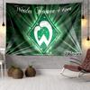 Green And White Werder Tapestry, Unique Design Tapestry, Wall Decor for Bedroom,Livingroom, Playroom,Heartwarming Fan Holiday Gifts