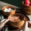 1 шт. деревянная миска для японского рисового супа, маленькая детская лапша, миска для еды, деревянная миска для закусок и фруктов, кухонная посуда для ресторана