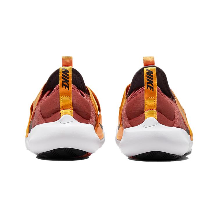 Nike Кроссовки для бега Flex Advance Низкие Черно-оранжевые Детские Возраст 3-7 лет CZ0186-200