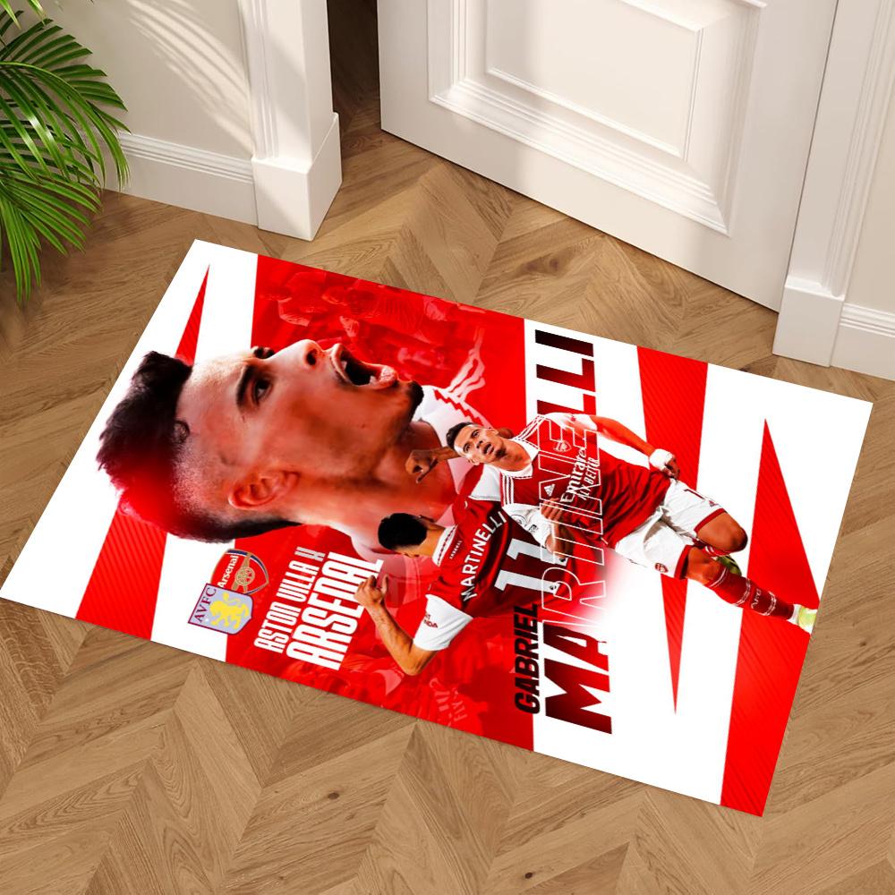 Arsenal Football Player Floor Rug Office Rug Design For Bedrooms Playrooms Outdoor Dining Room Antislip Rug Decorate Offices