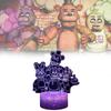 Nights Five At Freddy Led Night Light Remote Control Color Teen Supplies Bedroom