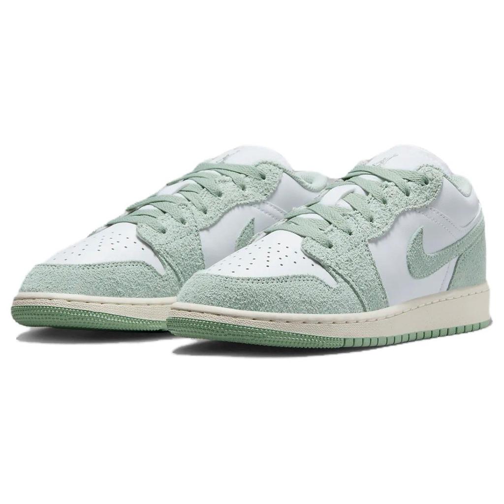 Детские кроссовки Air Jordan 1 Low SE GS Seafoam Зеленый Белый Парус FN9137-131