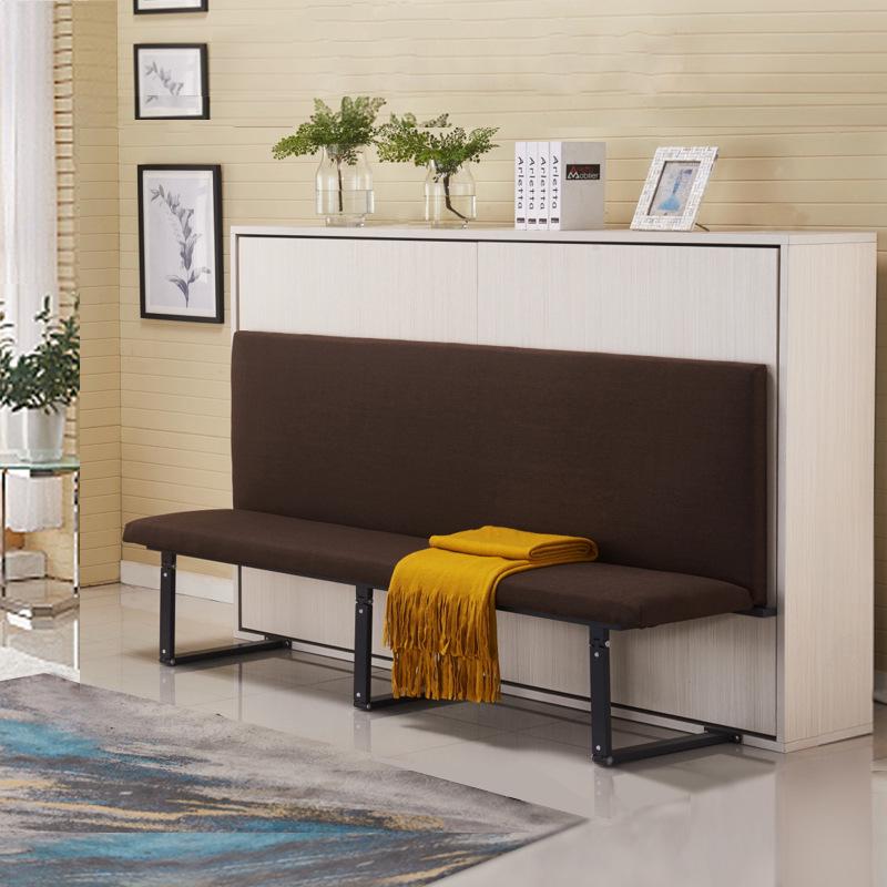 Invisible Wall Bed Hardware Kit with Flip-Down Desk Style