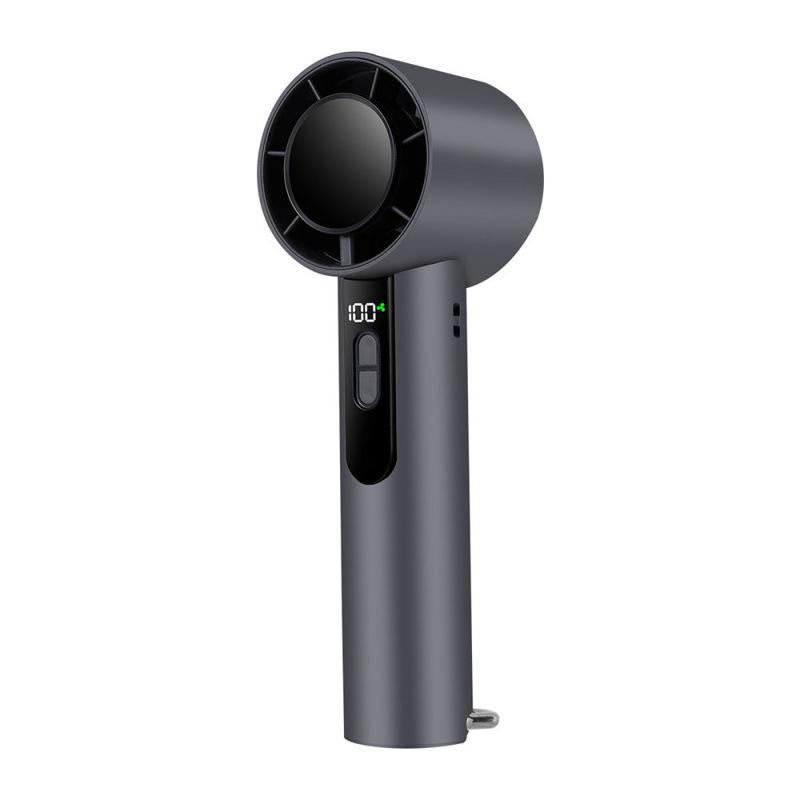 Weilexing Folding Ice Pack Cooling Fan - High-Speed Turbine, Long Battery Life, USB Portable Handheld.