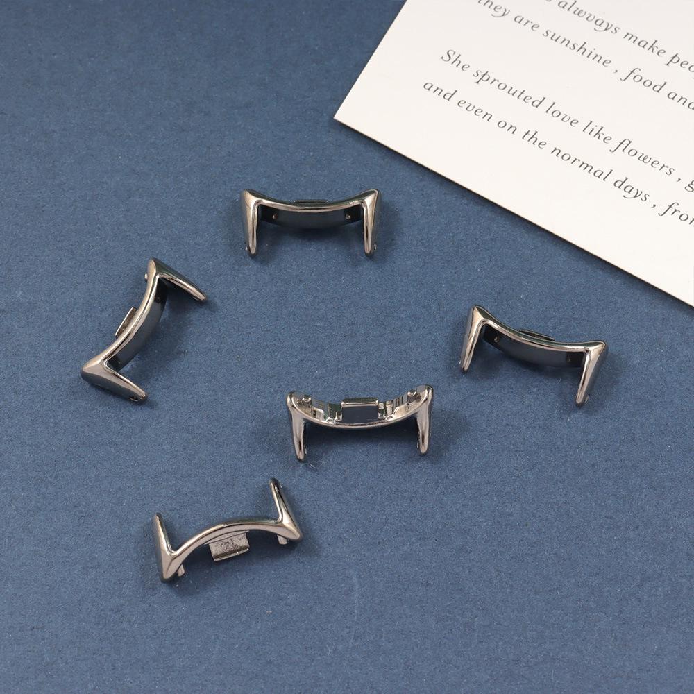 Ручная работа, Пряжка для ремешка часов из цинкового сплава, Соединитель для браслета с D-образным кольцом с пружинным штифтом быстрого снятия