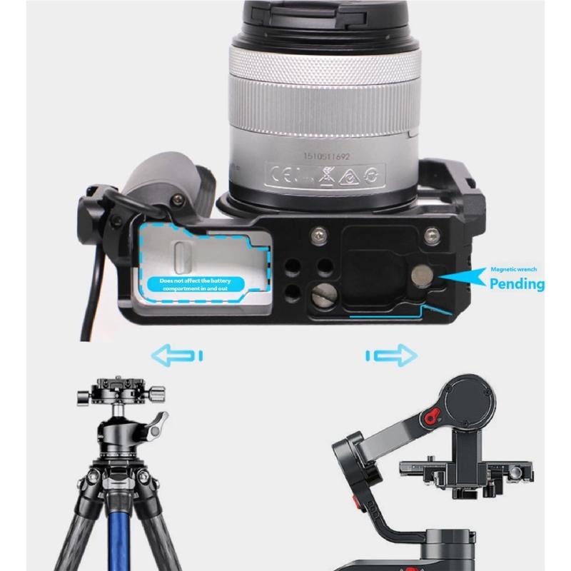 Полная клетка для камеры, риг, защитный каркас, чехол для DSLR-камеры R50V, расширитель, стабилизатор, кронштейн для видеосъемки, киносъемки