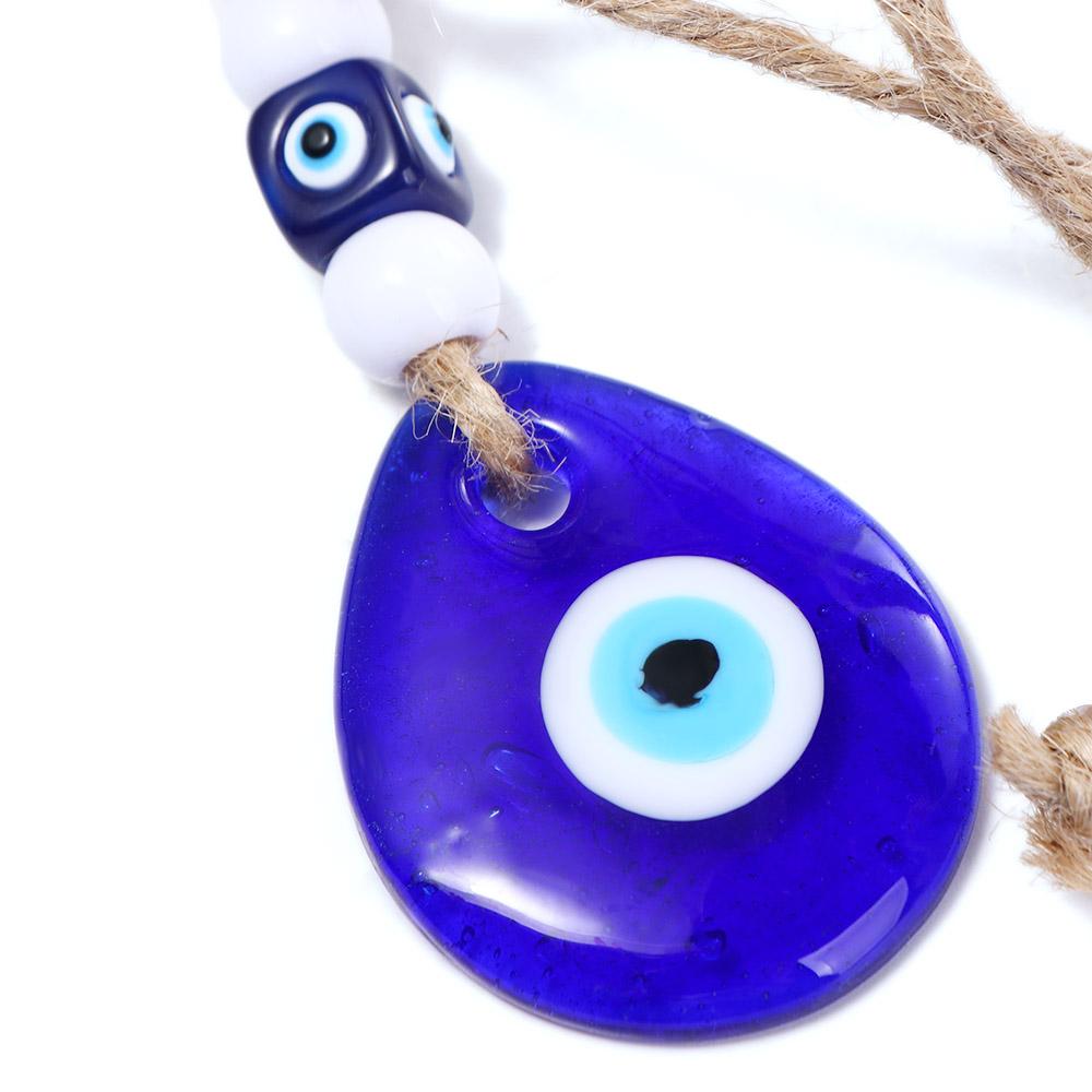 Jewelry Turkey Car Key Pendants Twine Drop Pendant Interior Accessories Evil Blue Eye Pendant