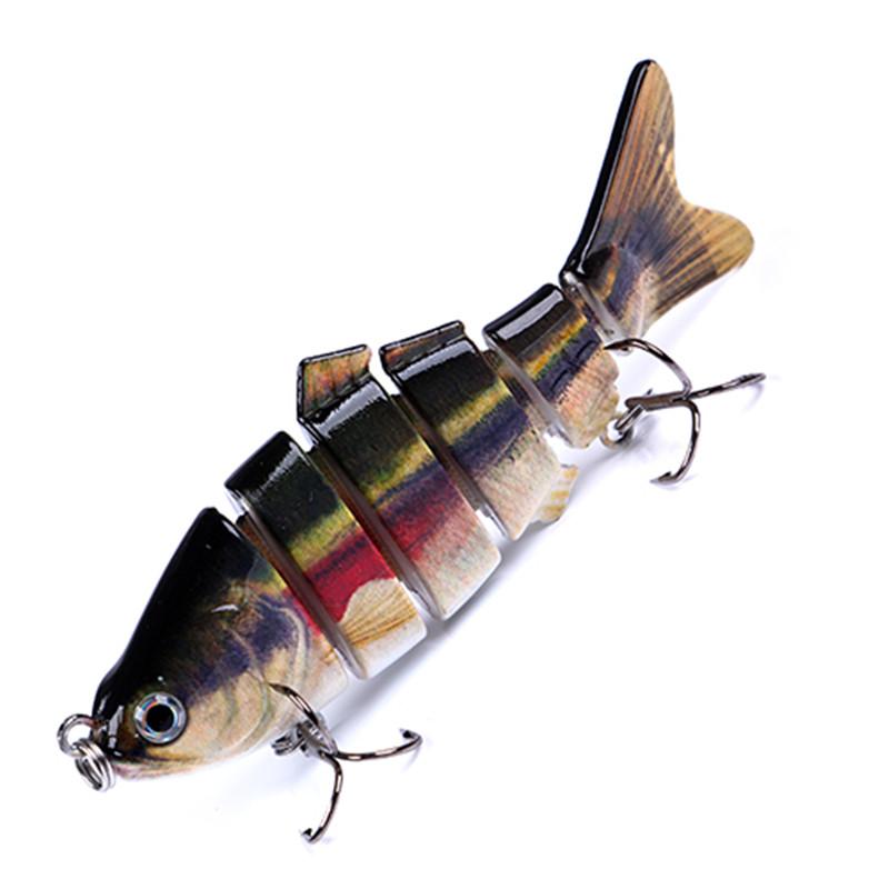 FTK 1 шт., 8,4 см-19 г, 6 секций, многосекционная приманка для мелкой рыбы, приманка для плавания, приманка для барракуды