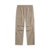 Li Ning CF Series Playful Solid Color Mid Waist Comfortable Sports Casual Pants Men Pants Stone-Lotus-Brown AYKU627-2