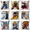 Наволочка Dragon Ball Потрясающая Мультяшная Квадратная Наволочка Для Стильного Дивана Домашний Декор