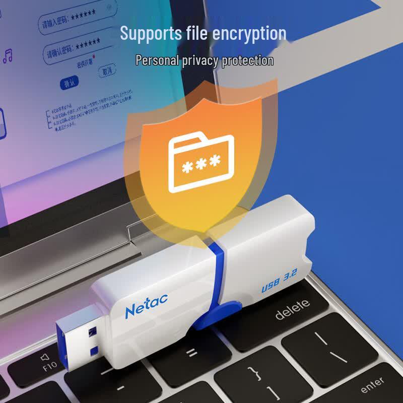Netac U905 USB 3.2 Зашифрованный флеш-накопитель