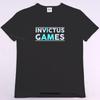I Am Invictus Games Printed T-shirt Tops Vintage Tshirt Letters Graphic T Shirts WoUnisex Clothing Unisex T Shirt Cotton Tee