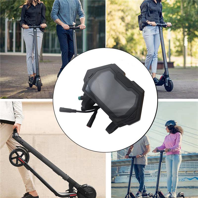 48V Электрический самокат ЖК-дисплей Приборная панель Для KUGOO Kukirin G2 PRO ЖК-дисплей Цифровой измеритель Запчасти для самоката-A87Q