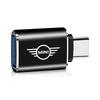 CCJ1 For Bmw Mini Car Type-C To USB 3.0 Interface Mini Converter Charging Adapter Rline logo For MINI Cooper Fridge One F56 R56 R57 R