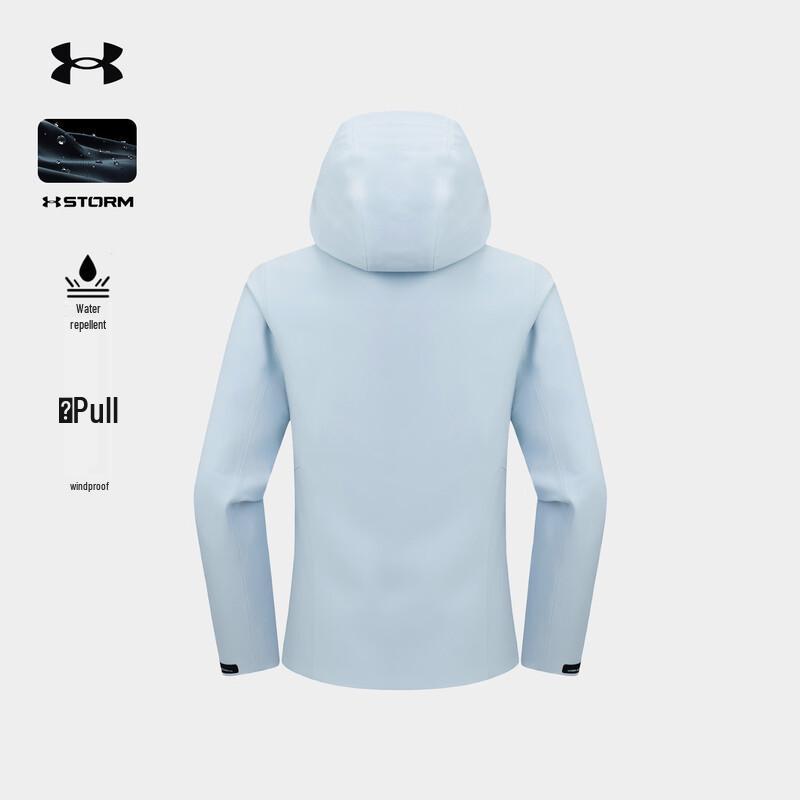 Under Armour Женская мягкая софтшелл куртка с капюшоном для улицы