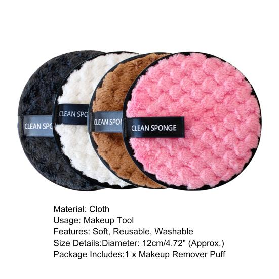 Слойка для снятия макияжа Мягкая дышащая уютная на ощупь многофункциональная косметика для снятия макияжа Многоразовая губка для чистки лица Блендер Очищающая спонж