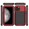 Прочный металлический чехол-броня для IPhone 17 Pro 16 14, ударопрочный, пылезащитный, с полным покрытием, прочный защитный чехол