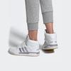 Adidas Neo Entrap Mid Синтетическая кожа Высокие кроссовки Женские кроссовки Белый Серебристый FW3479