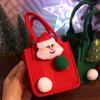 Candy Bag Christmas Treat Bags Felt Children's Candy Bag Christmas Candy Bag  New Year Gift