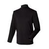 Mens Long Sleeve Cotton Rich Roll Neck Top / Sweatshirt