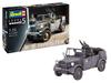 Revell 1/35 Scale German Einheits-PKW Kfz.4 Light 4WD Anti-Aircraft Vehicle Plastic Model Kit 03339, Molded In Color