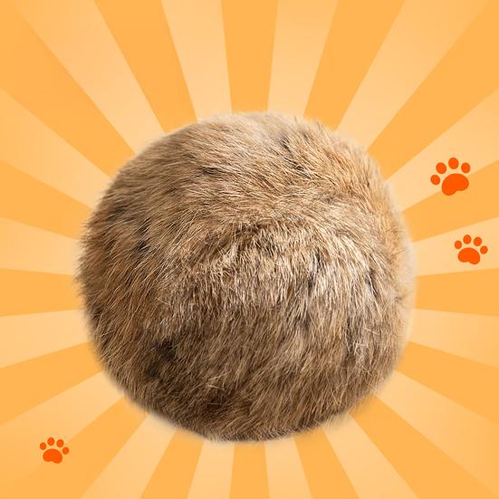 2 шт. Пушистые Шарики Игрушки для Кошек Искусственный Мех Кролика Кошки Пиннаторы Игрушки Натуральный Галл Фрукт Пушистый Кролик Пинать Кошка Игрушка для Домашнего Котенка Охота Погоня