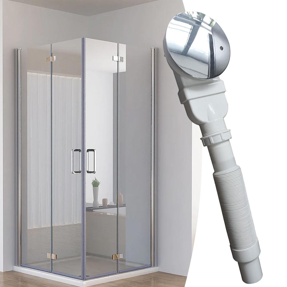 Поднос для душа в ванную Душ 90 мм в диаметре АБС Современный пластик Запасной Подача Трап Отходы Отверстие для отходов Белый