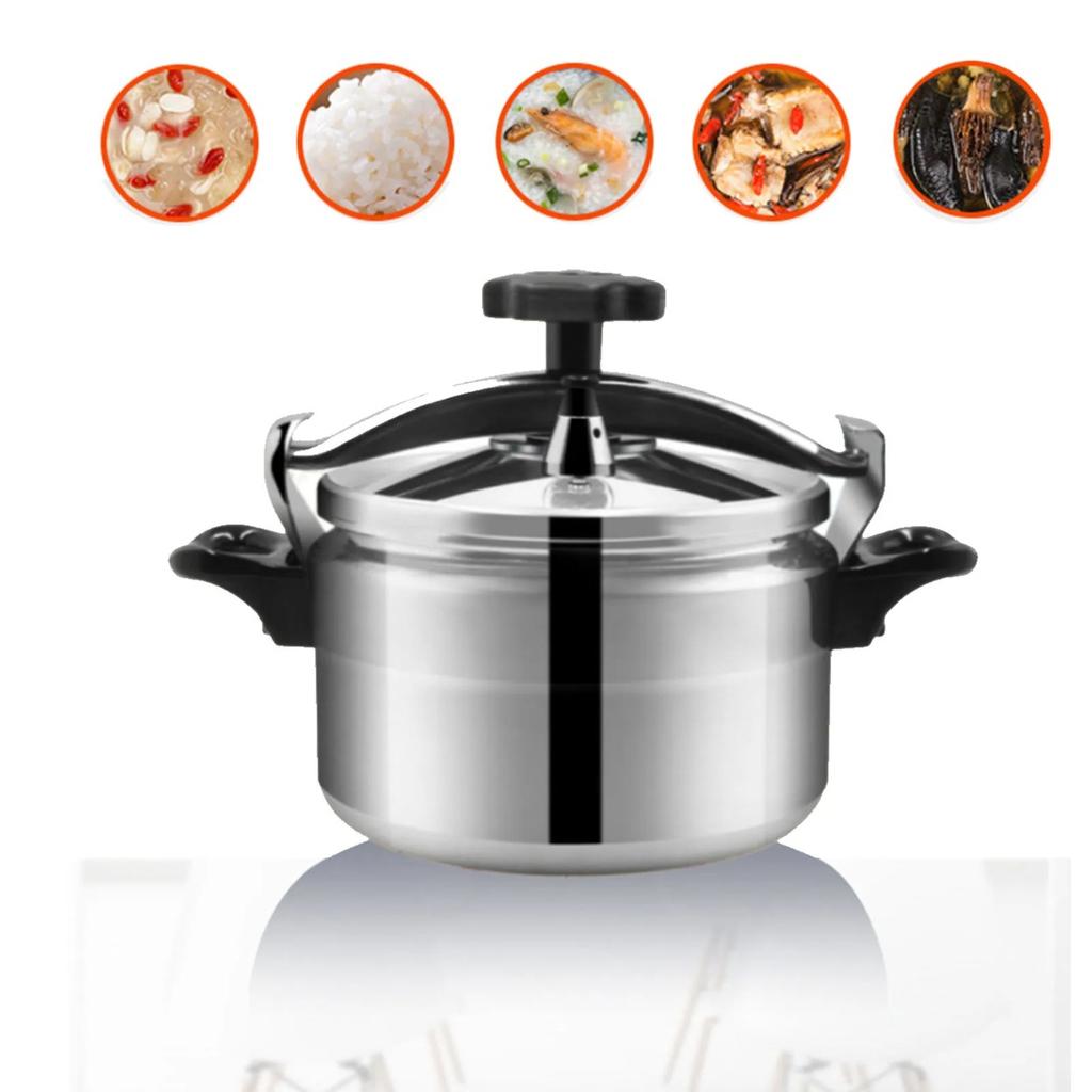 3L/4L/5L Aluminum Alloy Pressure Cooker, Explosion Proof Large Capacity Pressure Cooker for Gas Stove Home