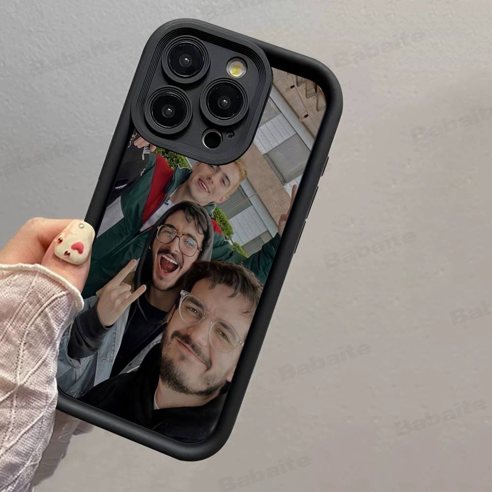 Morat Music For IPhone 17 Pro Max 16 15 14 13 12 11 Plus Black Soft Phone Cover
