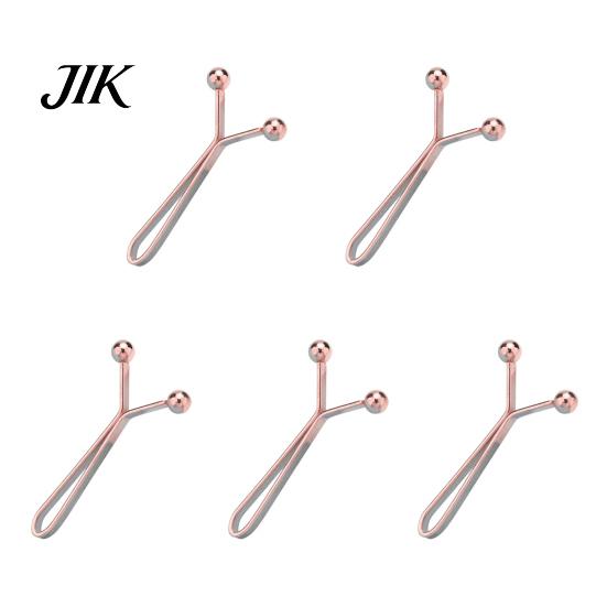 Skirts Waist Adjuster 5/10Pcs Tightener for Pants, Reusable Cincher Clip No Sew Loose Jeans, Sewing Trousers Leg Shortening Clamp Alloy