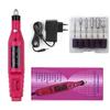 Electric Nail Drill Portable Pen-Style Nail File Mini Manicure Grinder Adjustable Speed Nail Buffer
