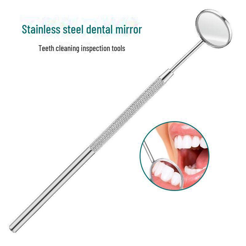 Stainless Steel Dental Mirror for Oral Examination and Care