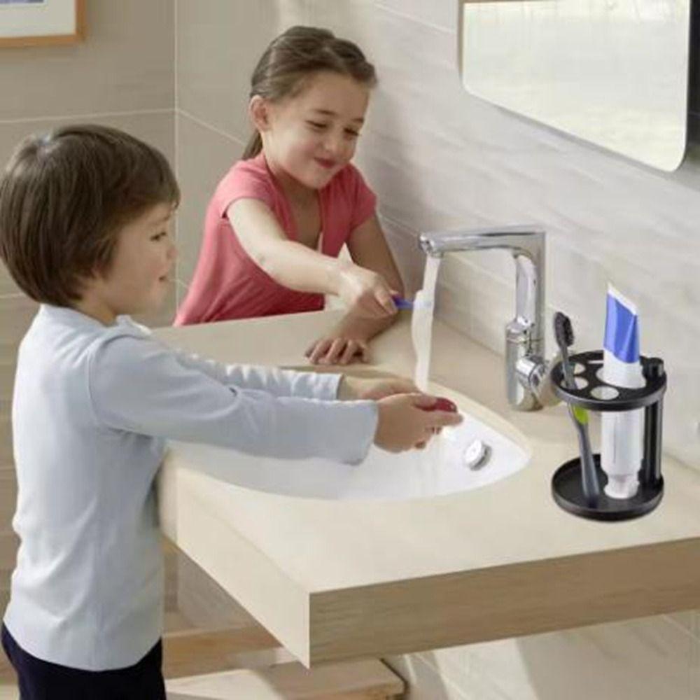 Anti-slip Electric Toothbrush Holder Space Saving Toothbrush Rack Shower Accessories