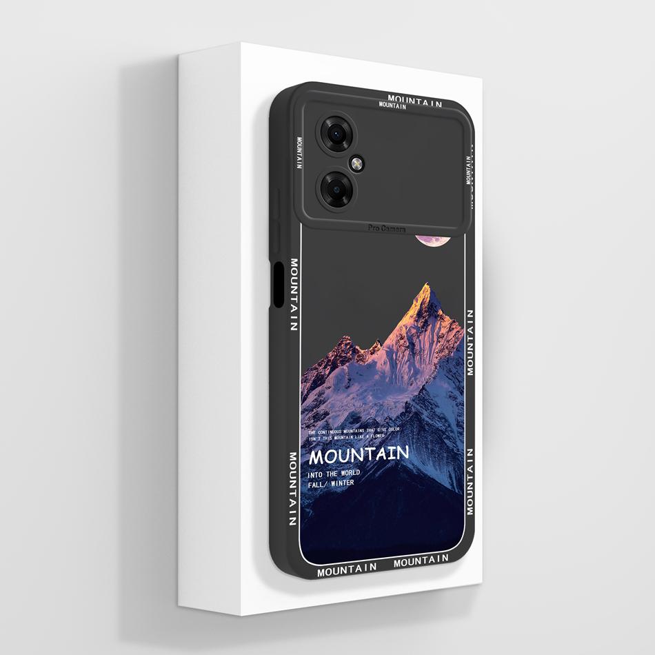 For Poco M4 Pro Case Advanced Butterfly Phone Cover For Xiaomi Poco M 4 Pro 4G 5G Liquid Silicone Camera Protection Back Covers