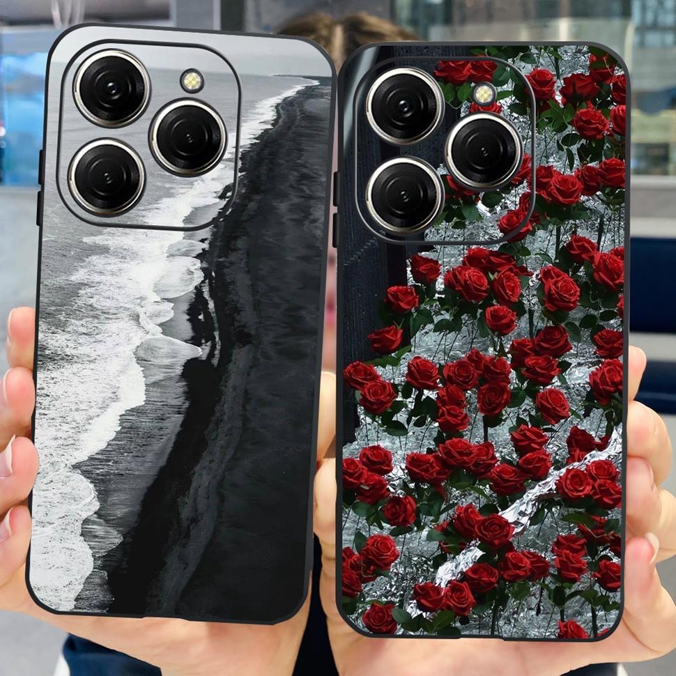 Для Tecno Spark 20 Pro Чехол KJ6 Роскошный Конфетный Расписной Чехол Мягкий Силиконовый Чехол Для Tecno Spark 20 Spark20 Pro Корпус Funda