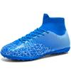 Football Shoes 30-47 UNISEX Football Boots High-top Rubber Tie High Elastic Socks Training Artificial Grassland Outdoor Sports Training Football Shoes
