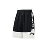 Badfive Basketball Series Letter Print Quick-Dry Spliced Sports Shorts Men Bottoms Black AAPS127-1