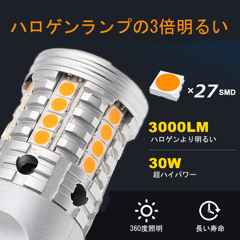 Светодиодный указатель поворота для Prius 50 серии позднего этапа, со встроенным резистором, 2 шт./1 комплект,